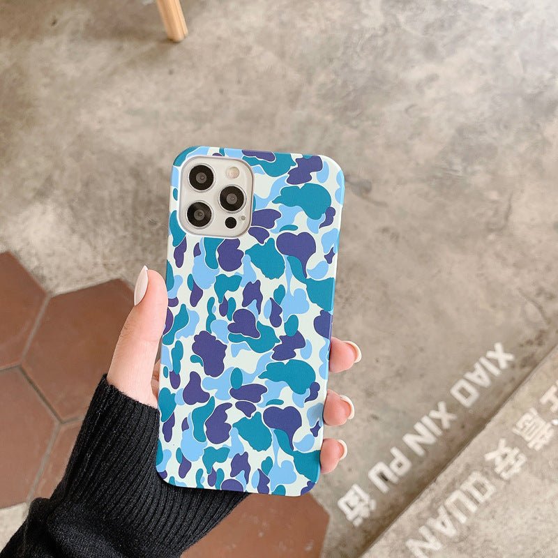 Coque rigide à motif camouflage pour iPhone - Shopbyshopima